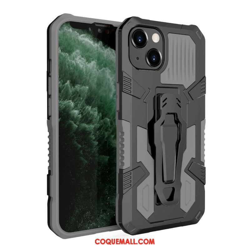 Coque iPhone 13 Pro Max Robot avec Pince Ceinture