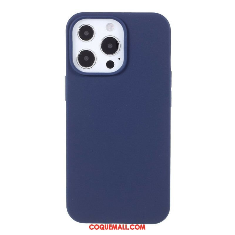 Coque iPhone 13 Pro Max Silicone Flexible Mat