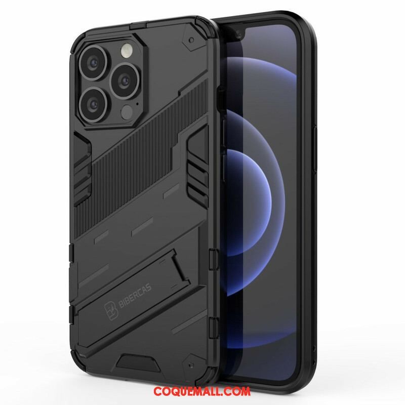 Coque iPhone 13 Pro Support Amovible Deux Positions Mains Libres