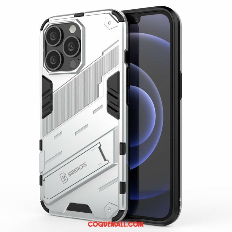 Coque iPhone 13 Pro Support Amovible Deux Positions Mains Libres