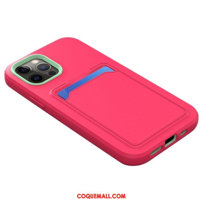 Coque iPhone 14 Bicolore Porte Carte