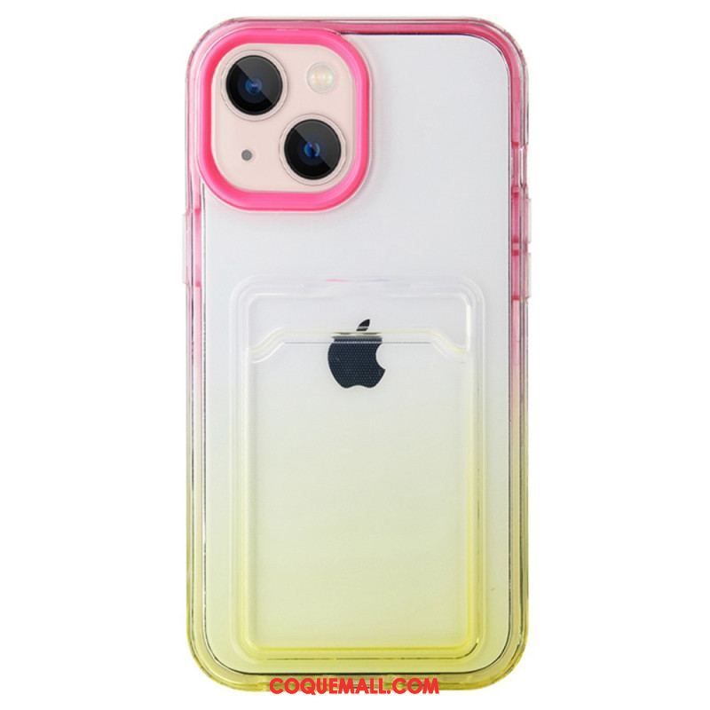 Coque iPhone 14 Gradient Porte-Carte