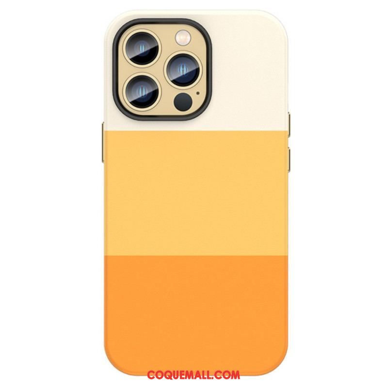 Coque iPhone 14 Pro Bandes Colorées