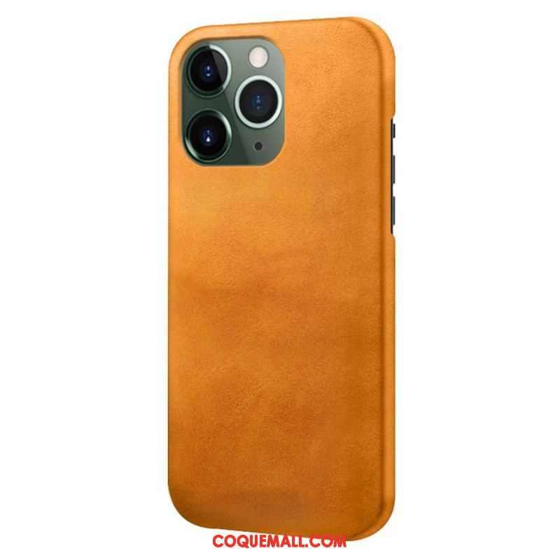 Coque iPhone 14 Pro Effet Cuir