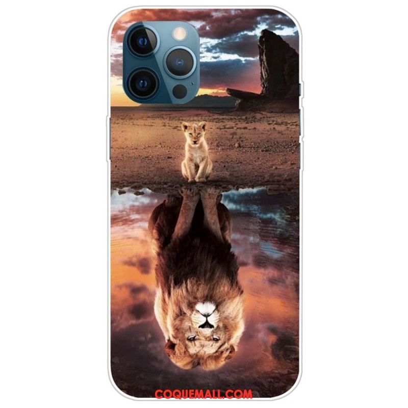 Coque iPhone 14 Pro Max Rêve de Félin