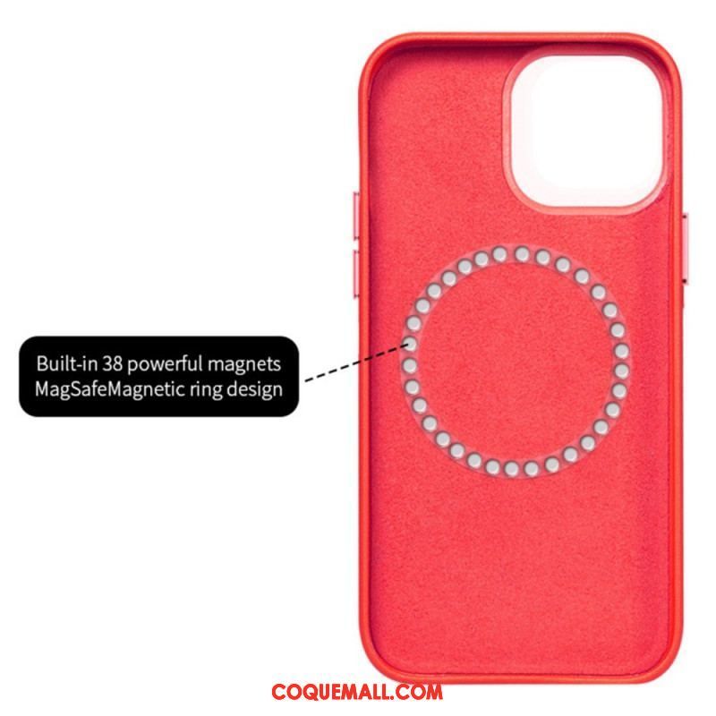 Coque iPhone 14 Pro Max Style Matelassé Compatible Magsafe