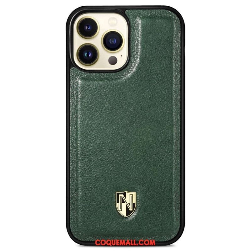 Coque iPhone 14 Pro Max Véritable Cuir CASENEO