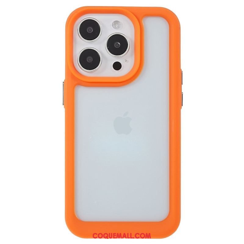 Coque iPhone 14 Pro Rebords Silicone