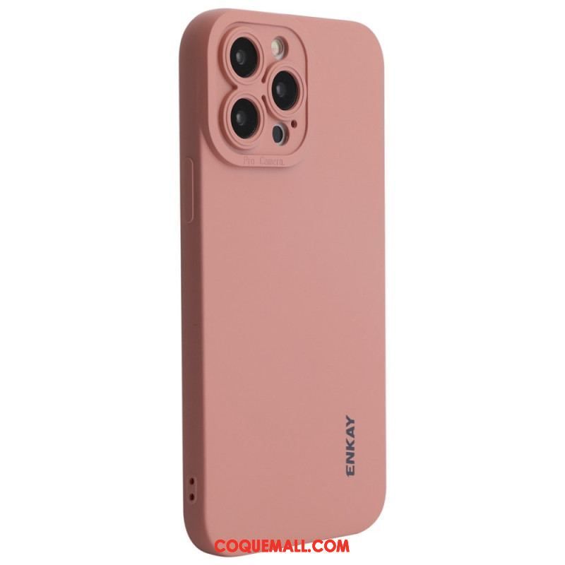 Coque iPhone 14 Pro Silicone Liquide ENKAY