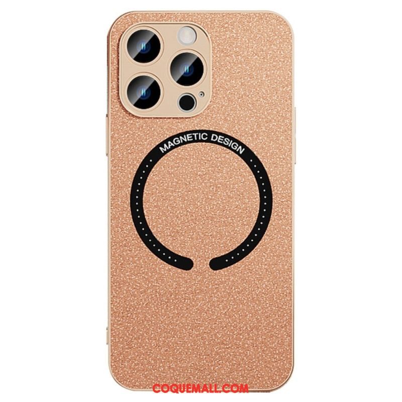 Coque iPhone 14 Pro Simili Cuir Compatible Magsafe