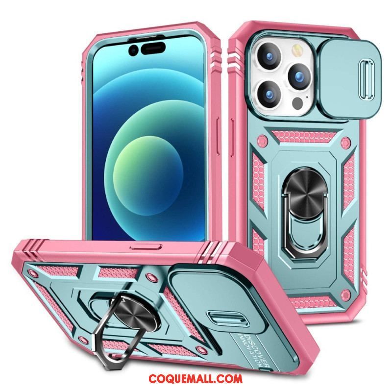 Coque iPhone 14 Pro Ultra Résistante Multi-Fonctionnelle Bicolore