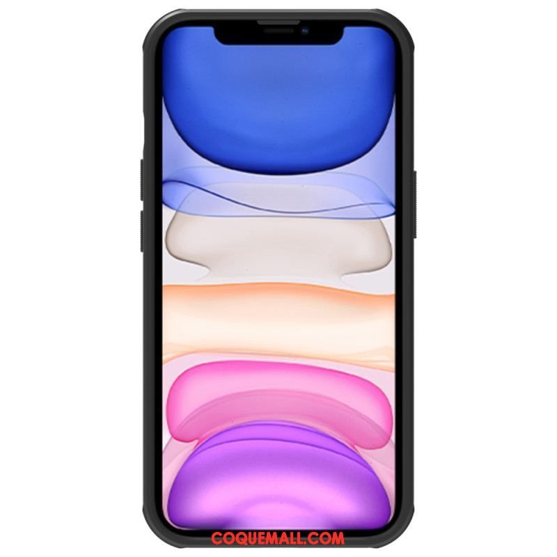 Coque iPhone 14 Rigide Givré Nillkin