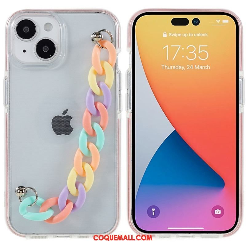 Coque iPhone 14 Silicone Bracelet