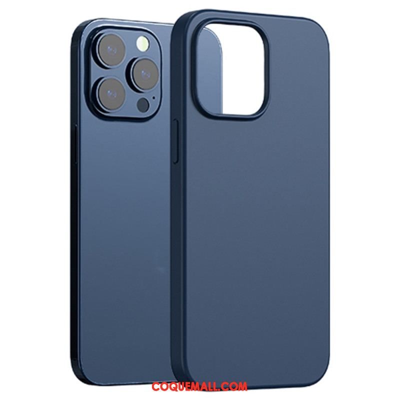 Coque iPhone 14 Silicone Luxe