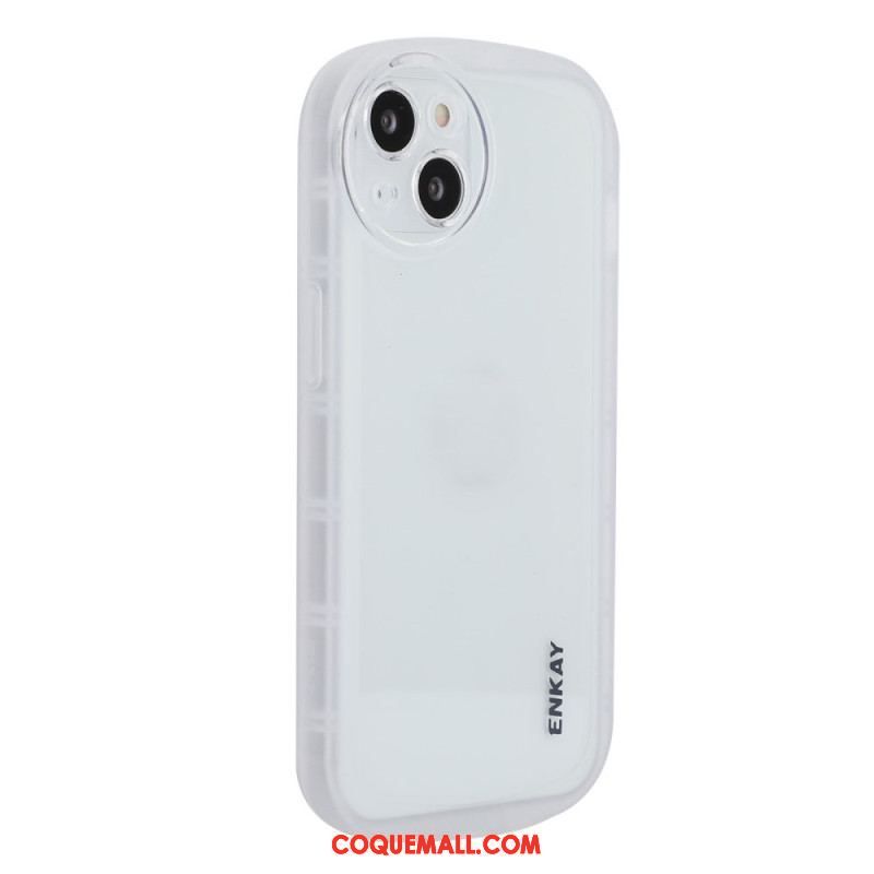 Coque iPhone 14 Silicone Mat Enkay