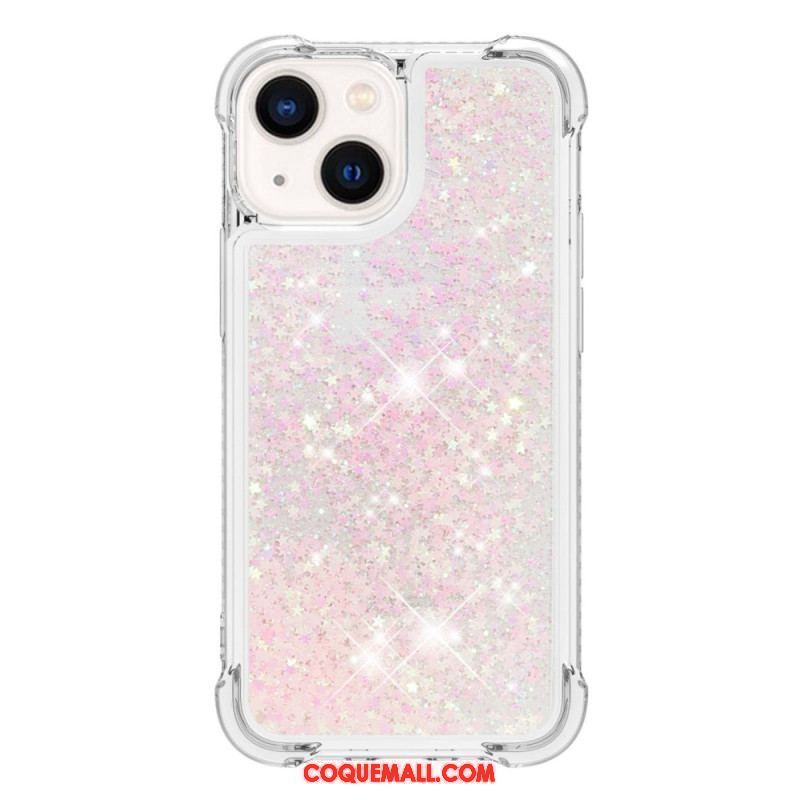 Coque iPhone 15 Paillettes