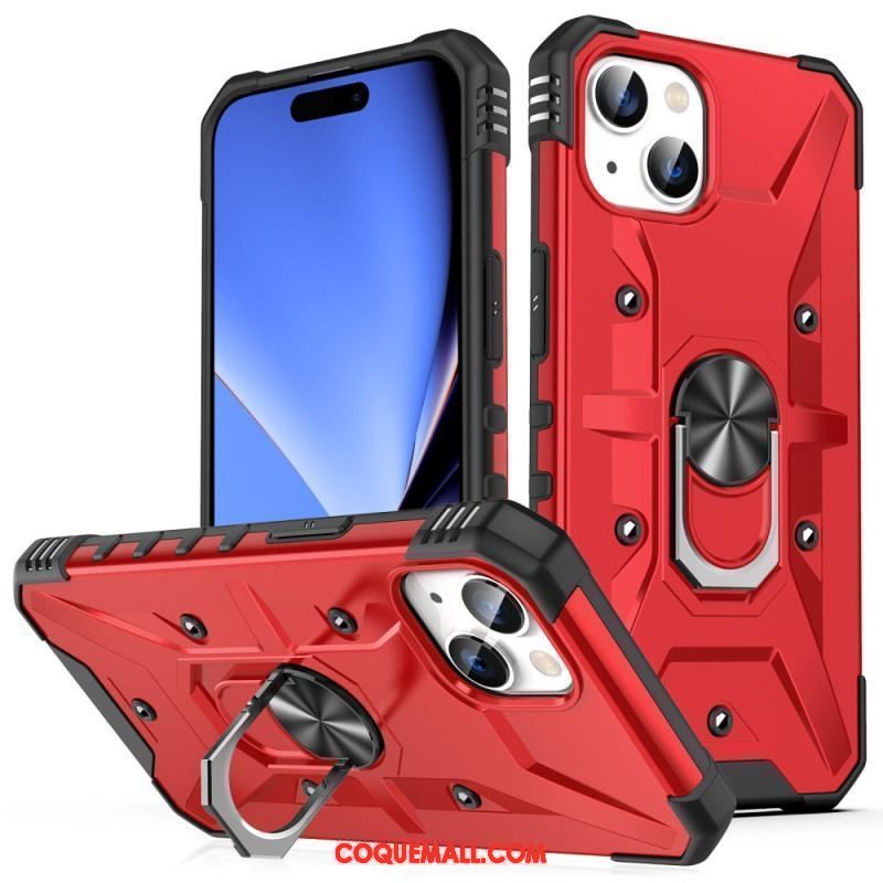 Coque iPhone 15 Plus Anneau-Support Magnétique