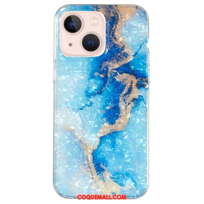 Coque iPhone 15 Plus Marbre Coloré