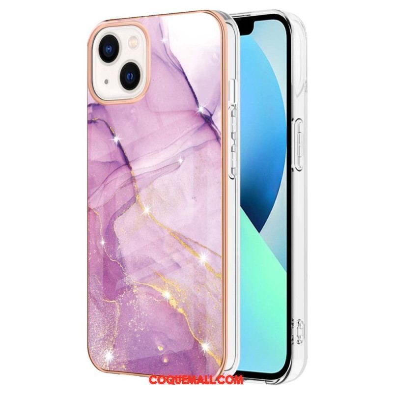 Coque iPhone 15 Plus Stylée Marbre