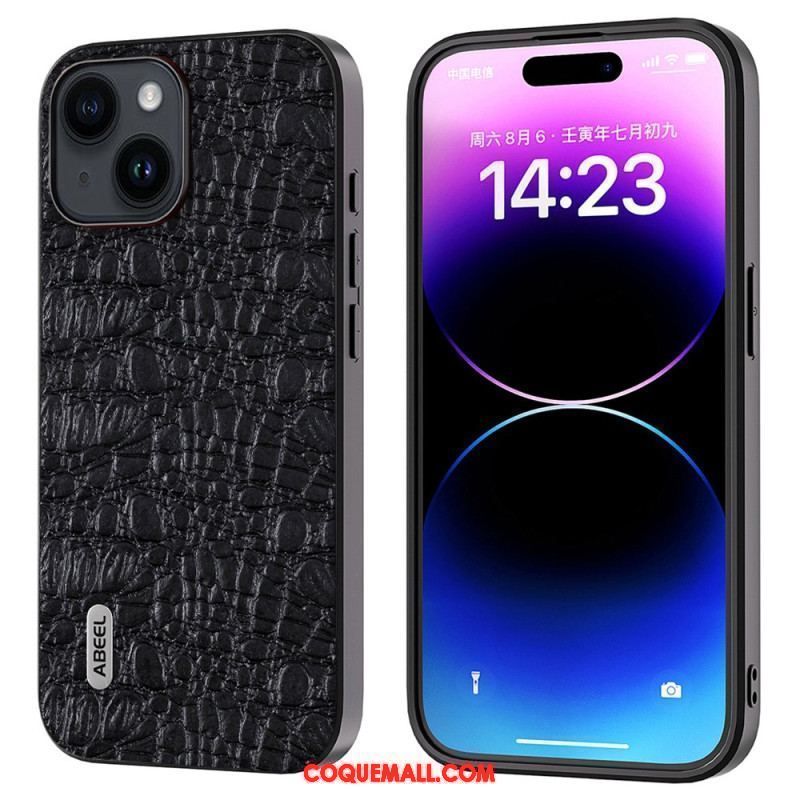 Coque iPhone 15 Plus Texturée ABEEL