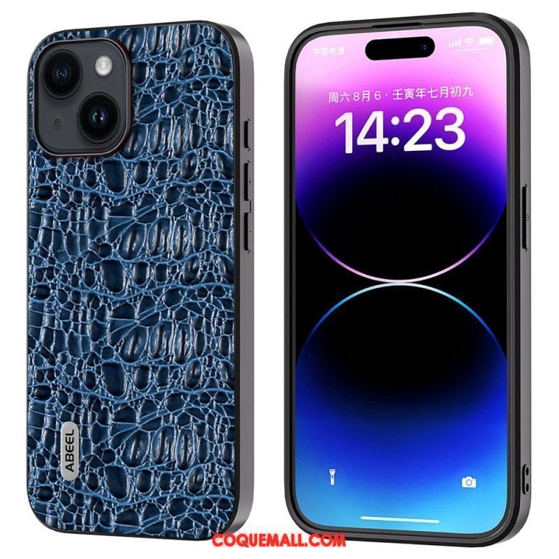 Coque iPhone 15 Plus Texturée ABEEL