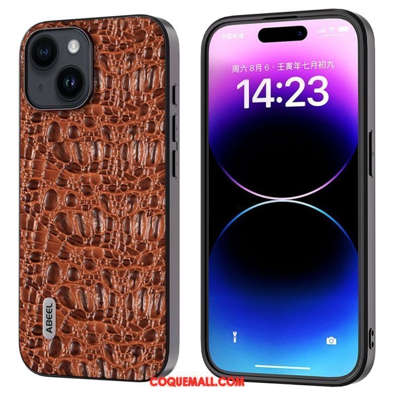 Coque iPhone 15 Plus Texturée ABEEL