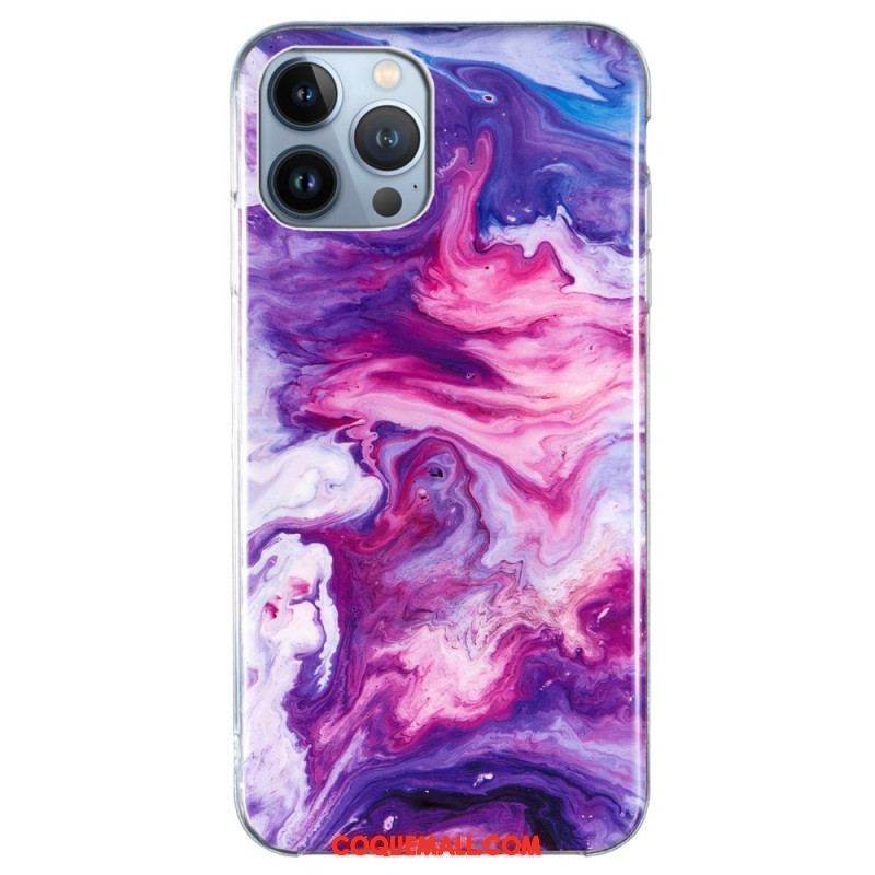 Coque iPhone 15 Pro Marbre Intense