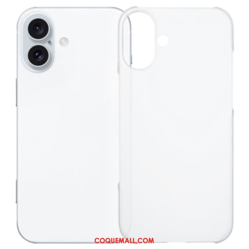 Coque iPhone 16 Plastique Rigide