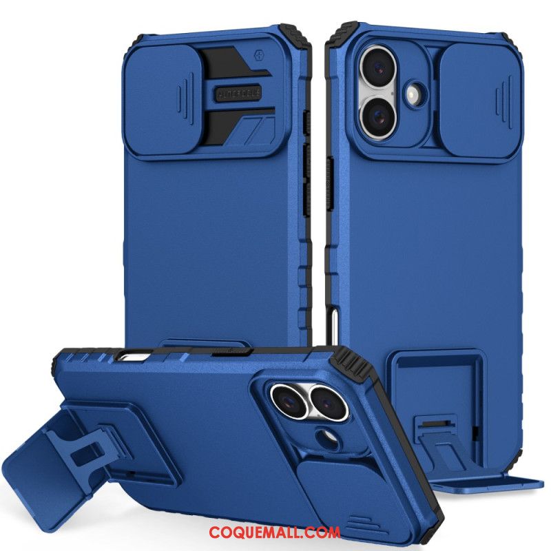 Coque iPhone 16 Plus Curseur de Caméra et Support