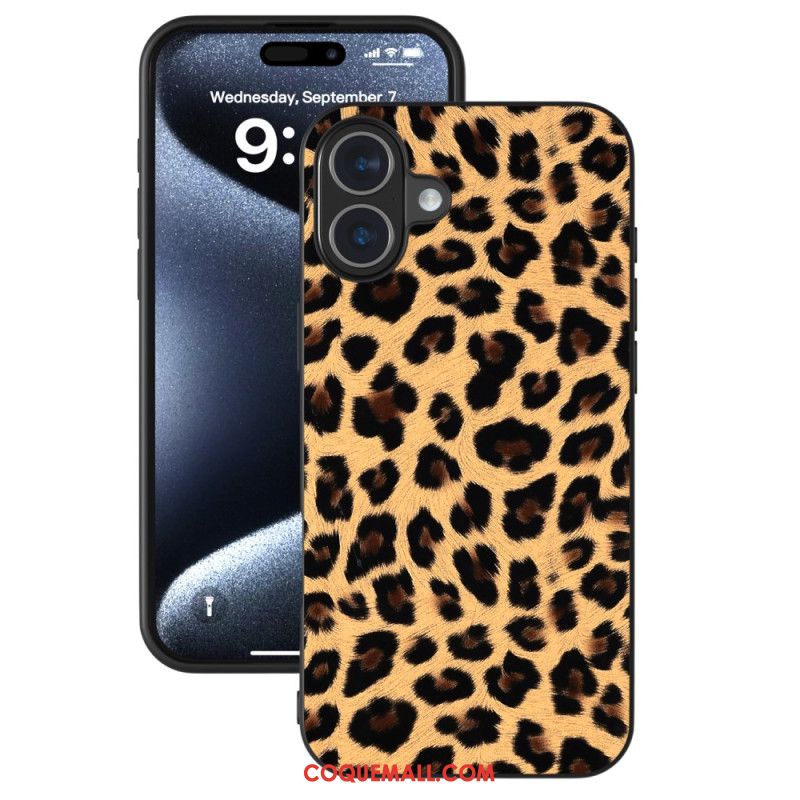 Coque iPhone 16 Plus Léopard ABEEL