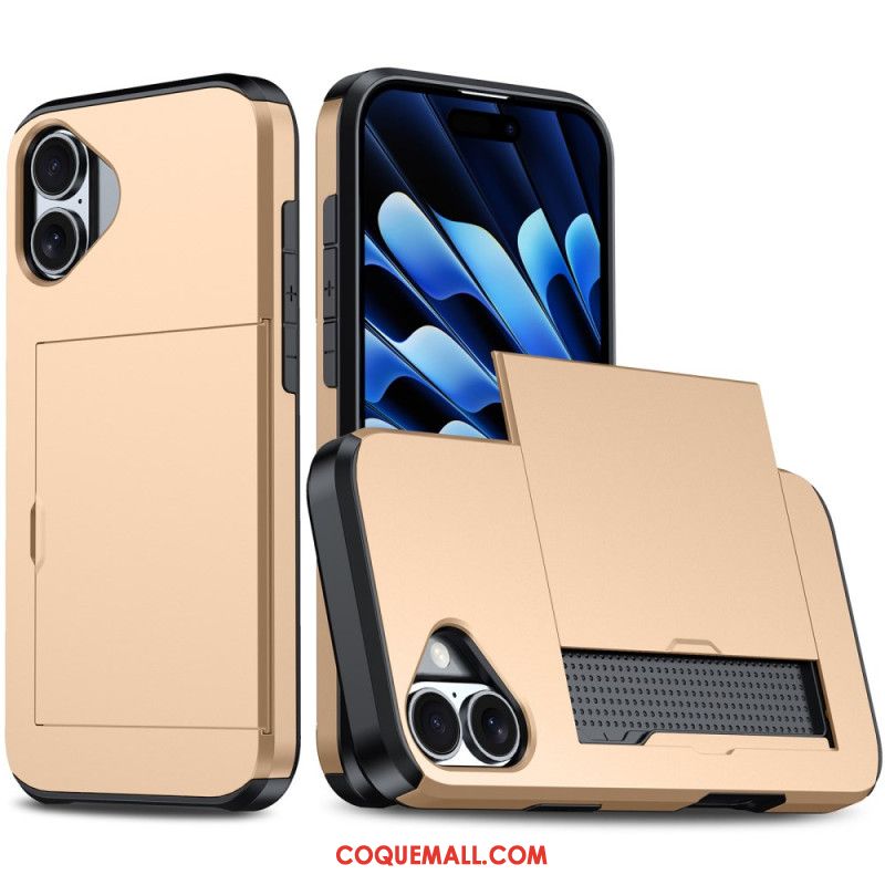 Coque iPhone 16 Plus Porte-Carte Intégré