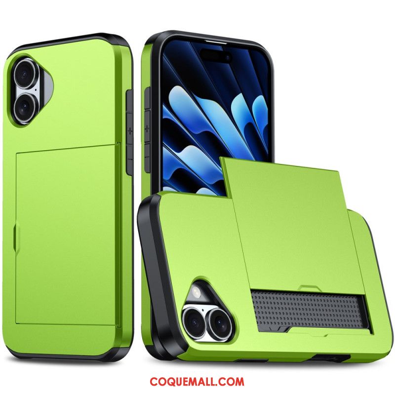 Coque iPhone 16 Plus Porte-Carte Intégré