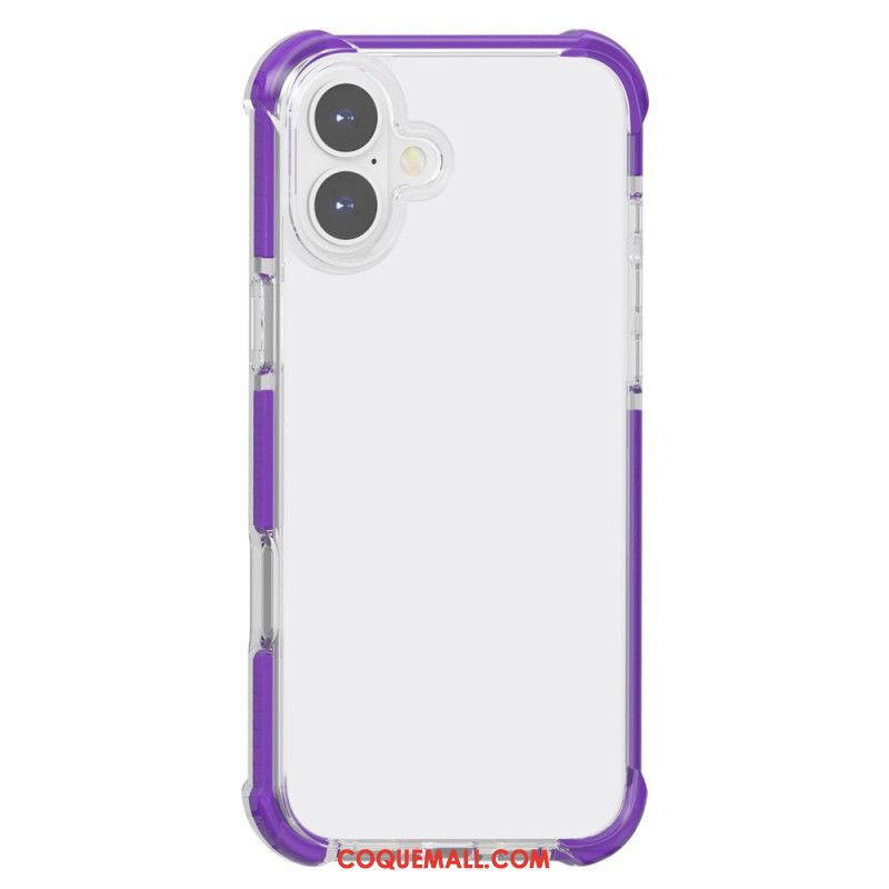 Coque iPhone 16 Plus Rebords Airbag