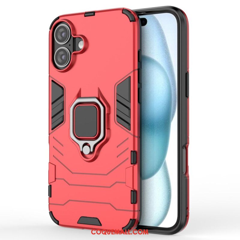 Coque iPhone 16 Plus Ring Résistante