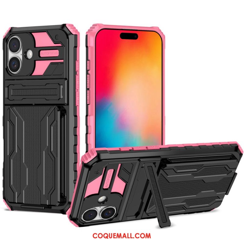 Coque iPhone 16 Porte-Cartes Intégré