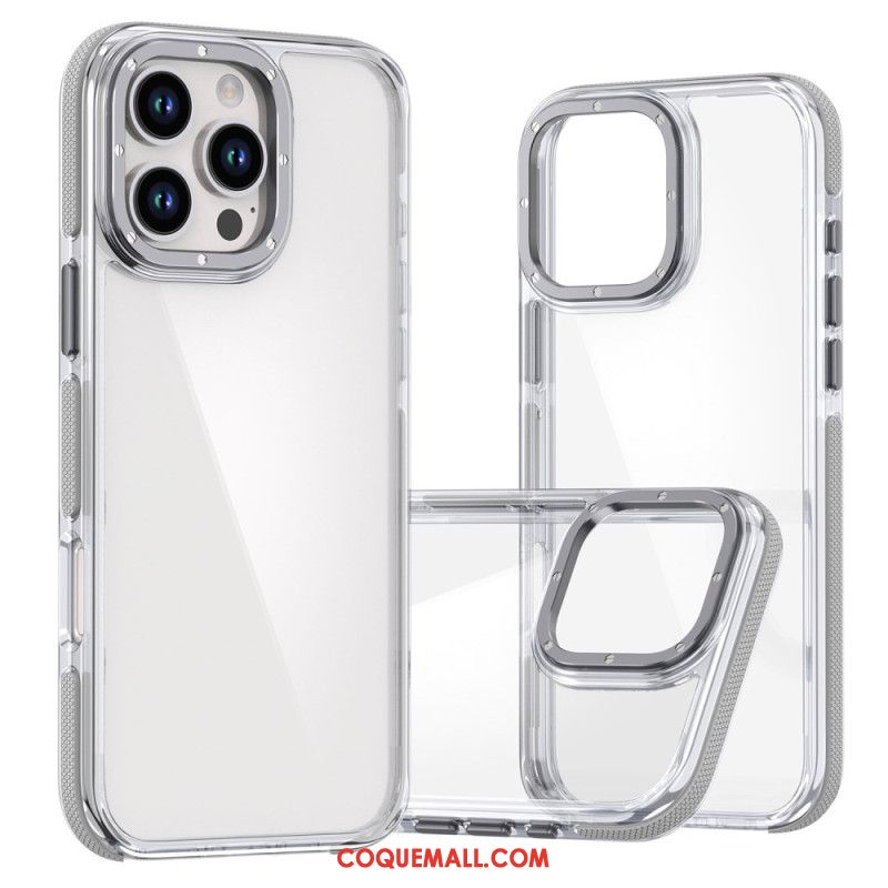 Coque iPhone 16 Pro Anti-Chute Transparente