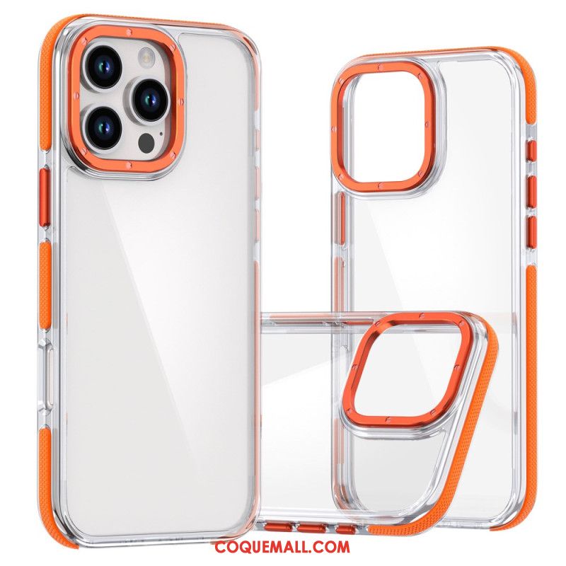 Coque iPhone 16 Pro Anti-Chute Transparente