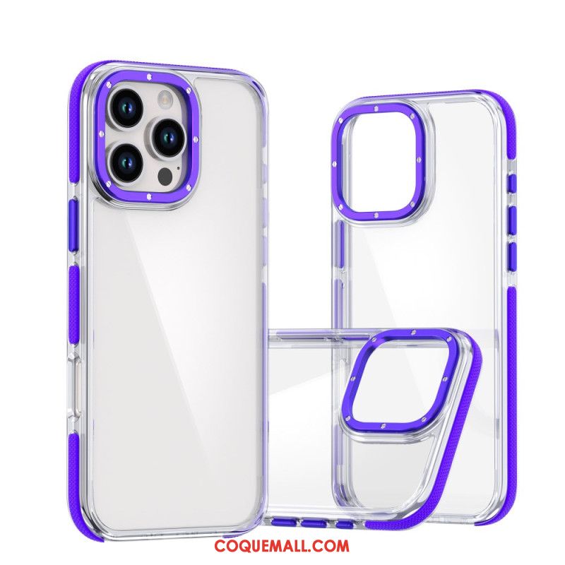 Coque iPhone 16 Pro Anti-Chute Transparente