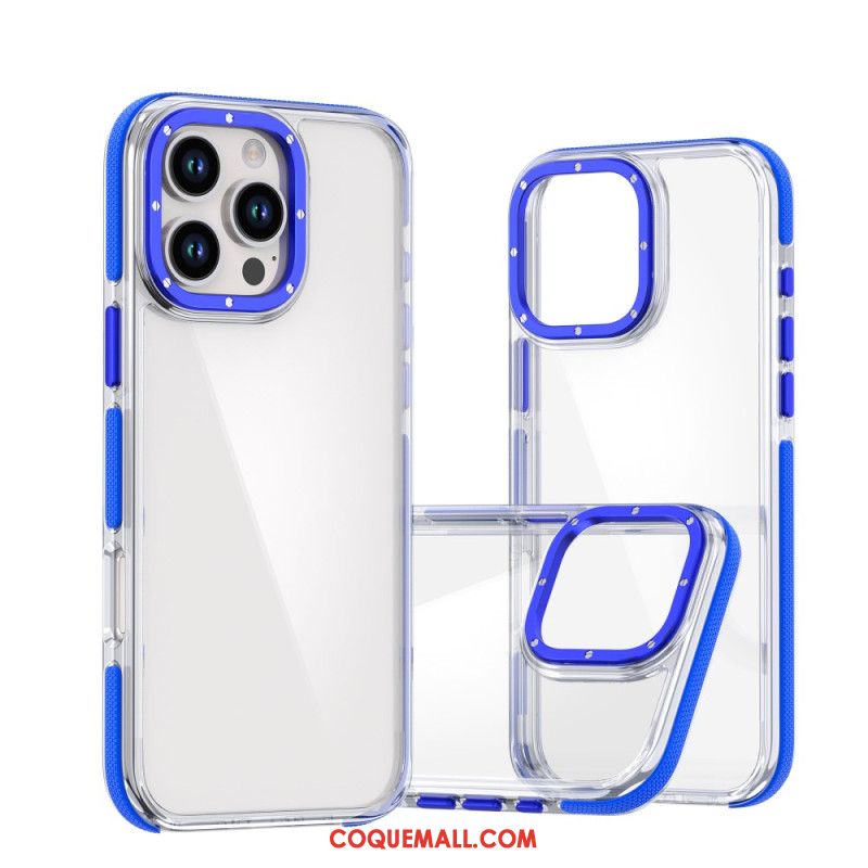 Coque iPhone 16 Pro Anti-Chute Transparente