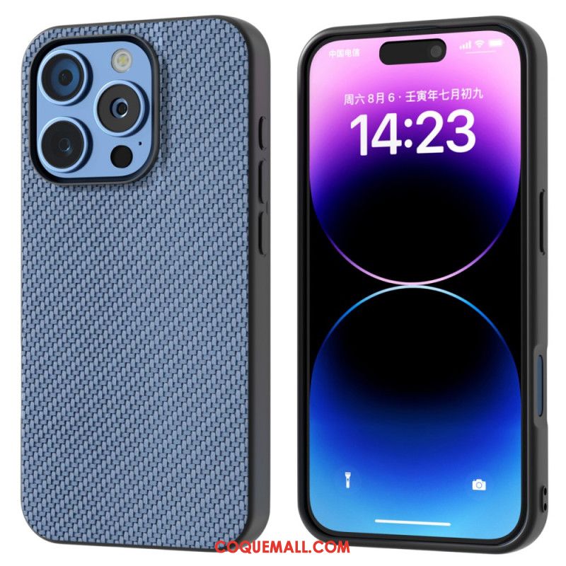 Coque iPhone 16 Pro Fibre Carbone ABEEL