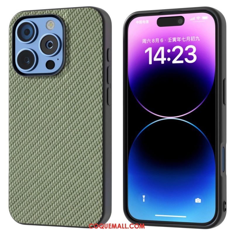 Coque iPhone 16 Pro Fibre Carbone ABEEL