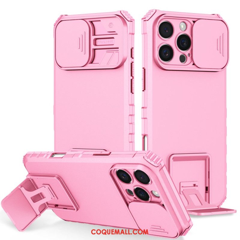 Coque iPhone 16 Pro Glissière pour Caméra et Support