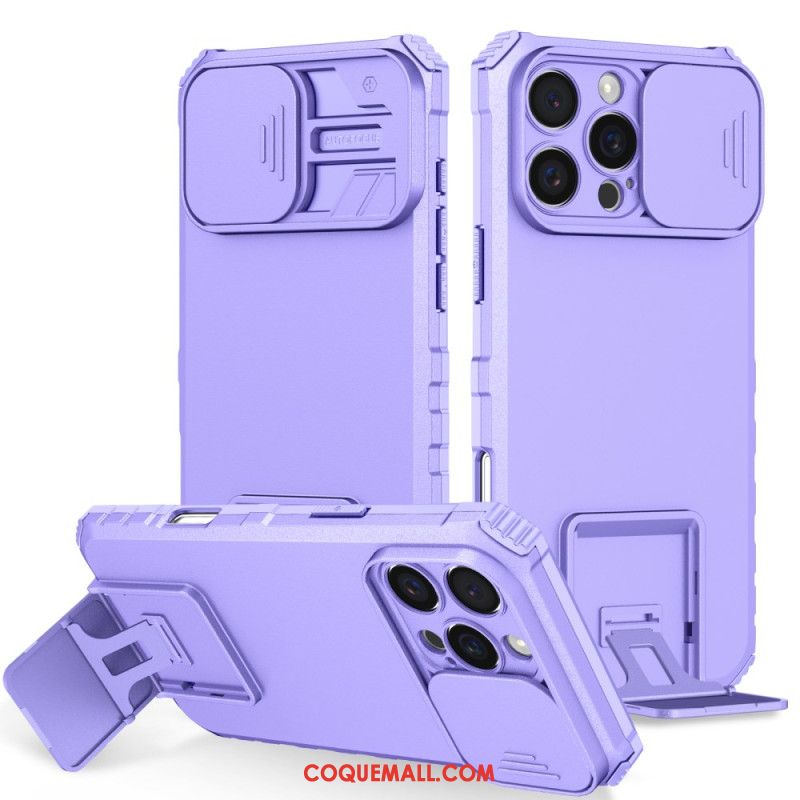 Coque iPhone 16 Pro Glissière pour Caméra et Support