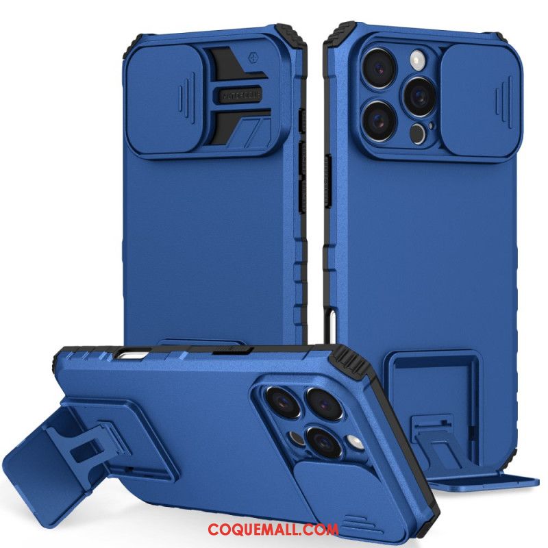 Coque iPhone 16 Pro Glissière pour Caméra et Support