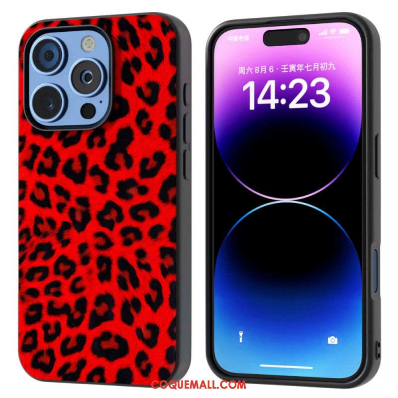 Coque iPhone 16 Pro Léopard ABEEL