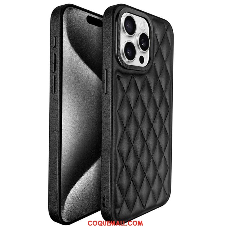 Coque iPhone 16 Pro Matelassée KST DESIGN