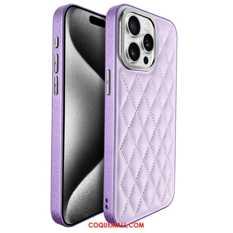 Coque iPhone 16 Pro Matelassée KST DESIGN