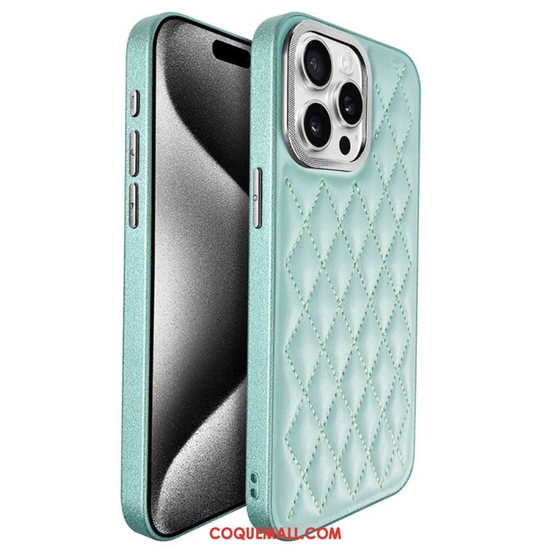 Coque iPhone 16 Pro Matelassée KST DESIGN