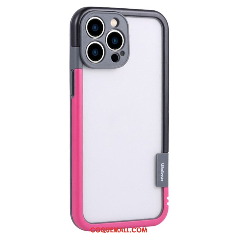 Coque iPhone 16 Pro Max Coque Transparente WOLMTT