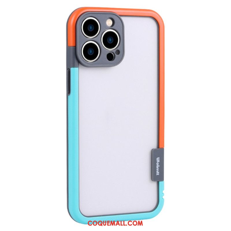 Coque iPhone 16 Pro Max Coque Transparente WOLMTT